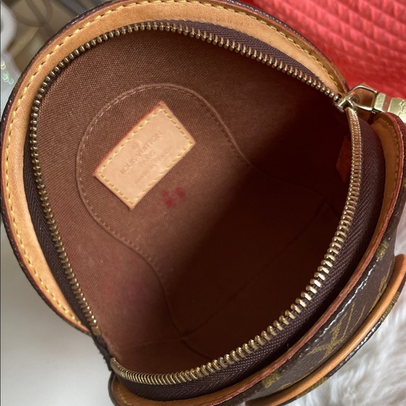 Louis Vuitton Brown Mini ellipse clutch Monogram Wristlet - Picture 3 of 4